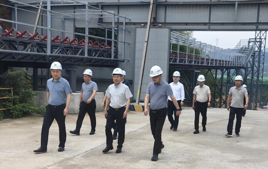 钱俊清赴广箭湾矿山项目督导项目建设与安全生产工作