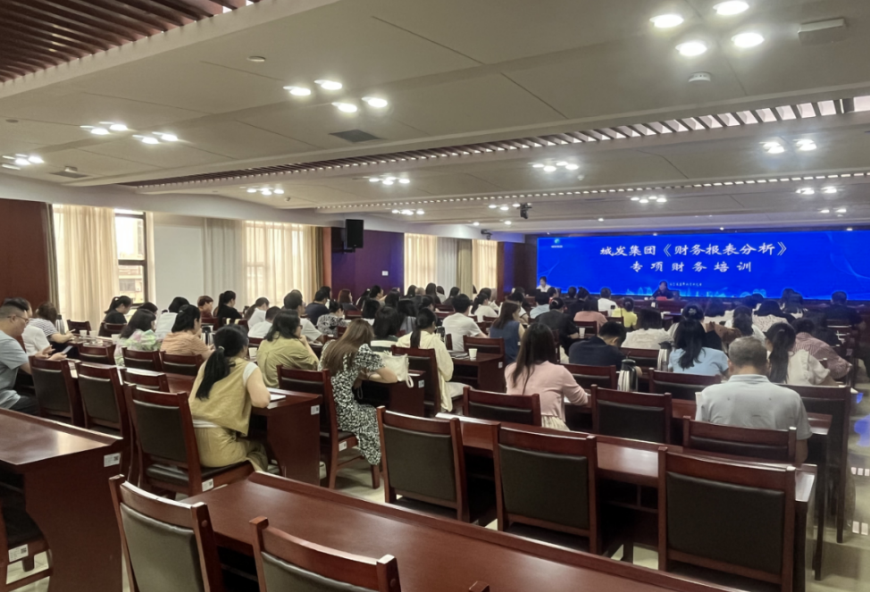湘潭城发集团开展财务报表分析专项财务培训